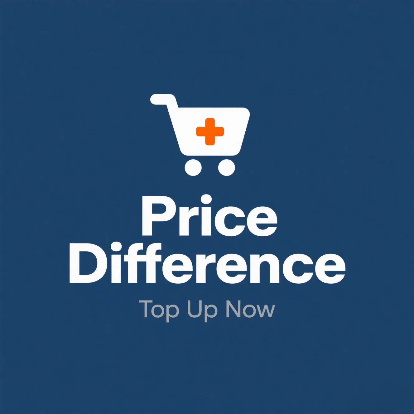 Additional postage/price difference
Additional postage/price difference