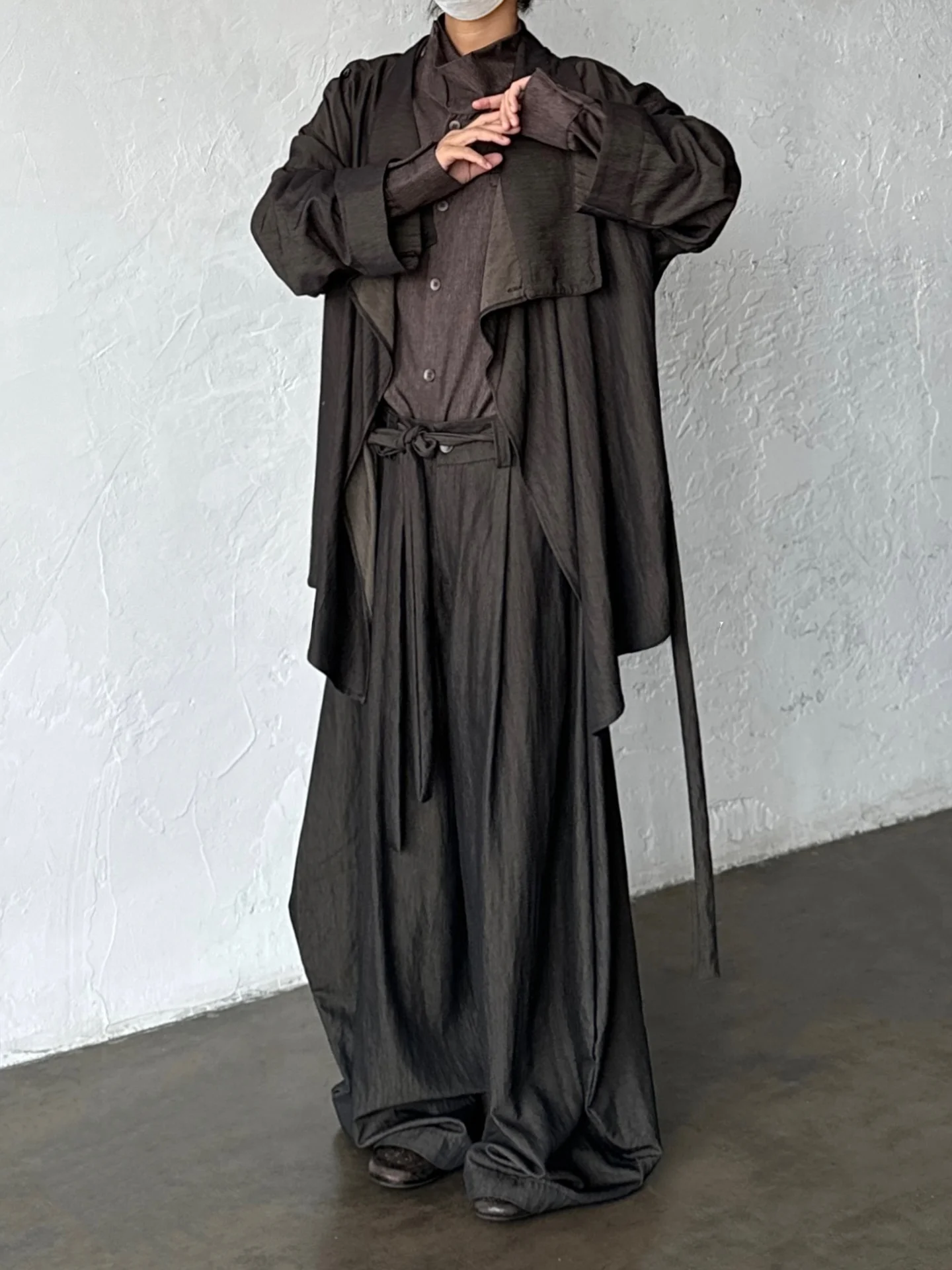Retro Neutral Style Vintage Casual Pants Elastic Waist Draped Long Legs Mid-Century Wide Leg Lantern Pants Youth Summer Polye...
Retro Neutral Style Vintage Casual Pants Elastic Waist Draped Long Legs Mid-Century Wide Leg Lantern Pants Youth Summer Polye...