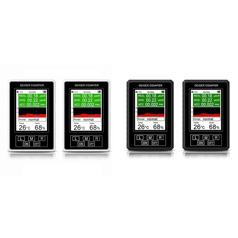 A53Q-Geiger Counter Nuclear Radiation Detector X-Ray Γ-Ray Β-Ray Detector Radioactive Tester XR-1 PRO
A53Q-Geiger Counter Nuclear Radiation Detector X-Ray Γ-Ray Β-Ray Detector Radioactive Tester XR-1 PRO