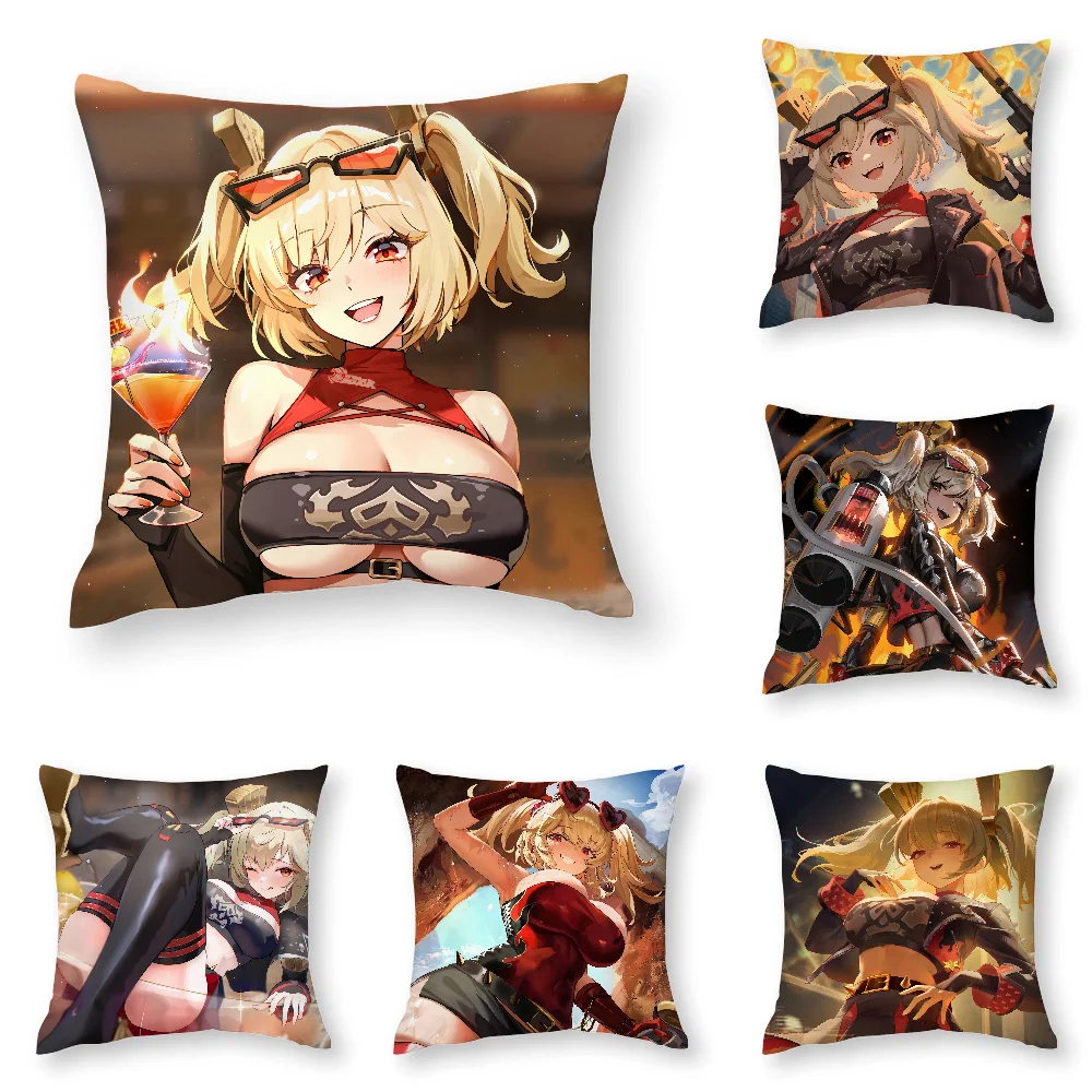 Burnice Zenless Zone Zero Pillow Case 3D Print Polyester Fiber 40*40 cm Home Sofa Throw Pillow Cover Decoration Festival Gift
Burnice Zenless Zone Zero Pillow Case 3D Print Polyester Fiber 40*40 cm Home Sofa Throw Pillow Cover Decoration Festival Gift
