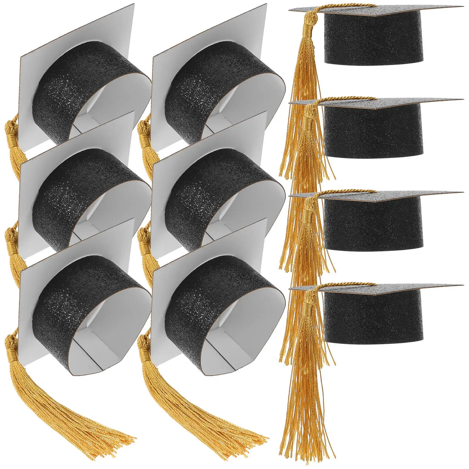 10 Pcs Doctor Hat Decoration Graduation Cap Goblet Cover Wine Glass Topper Mini Lid Party Favors Beverage CoverReusable
10 Pcs Doctor Hat Decoration Graduation Cap Goblet Cover Wine Glass Topper Mini Lid Party Favors Beverage CoverReusable