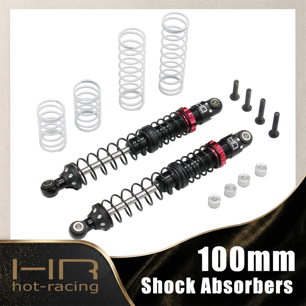 HR Double-Section Hydraulic Shock Absorbers 100mm For 1/8 1/10 RC Model Car Road Crawler Modification Upgrade Accessories
HR Double-Section Hydraulic Shock Absorbers 100mm For 1/8 1/10 RC Model Car Road Crawler Modification Upgrade Accessories