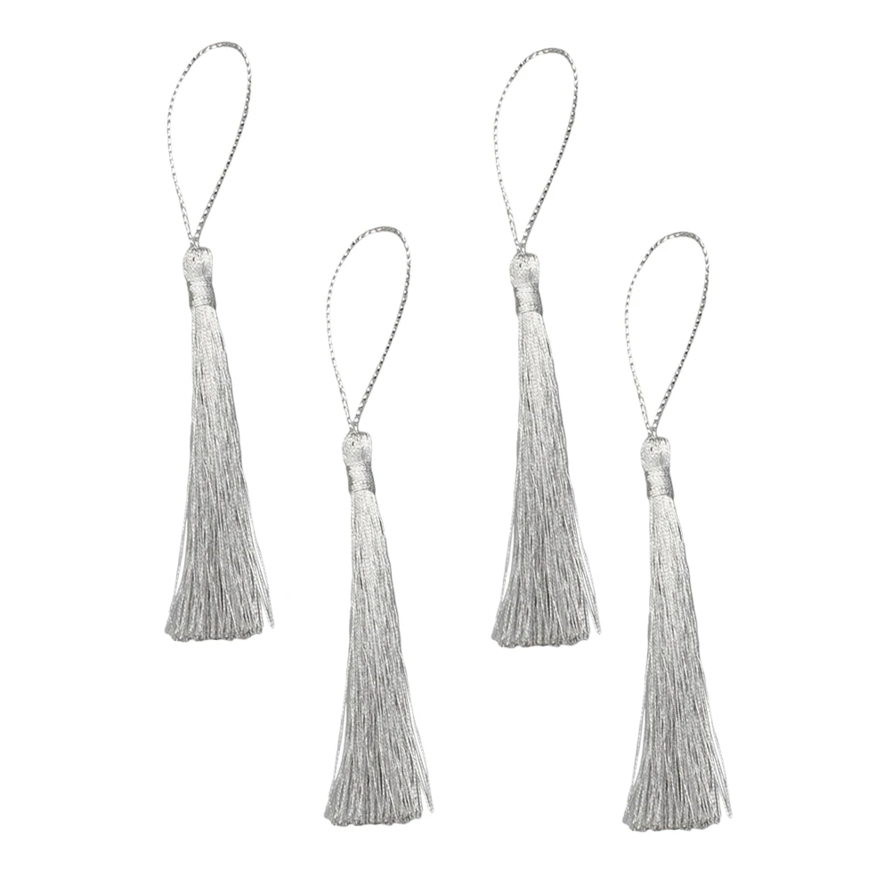 100Pcs 13Cm Handmade Tassels Set for Home Decoration DIY Craft Projects Decorative Tassel Accessories Silky Tassels for Gift
100Pcs 13Cm Handmade Tassels Set for Home Decoration DIY Craft Projects Decorative Tassel Accessories Silky Tassels for Gift
