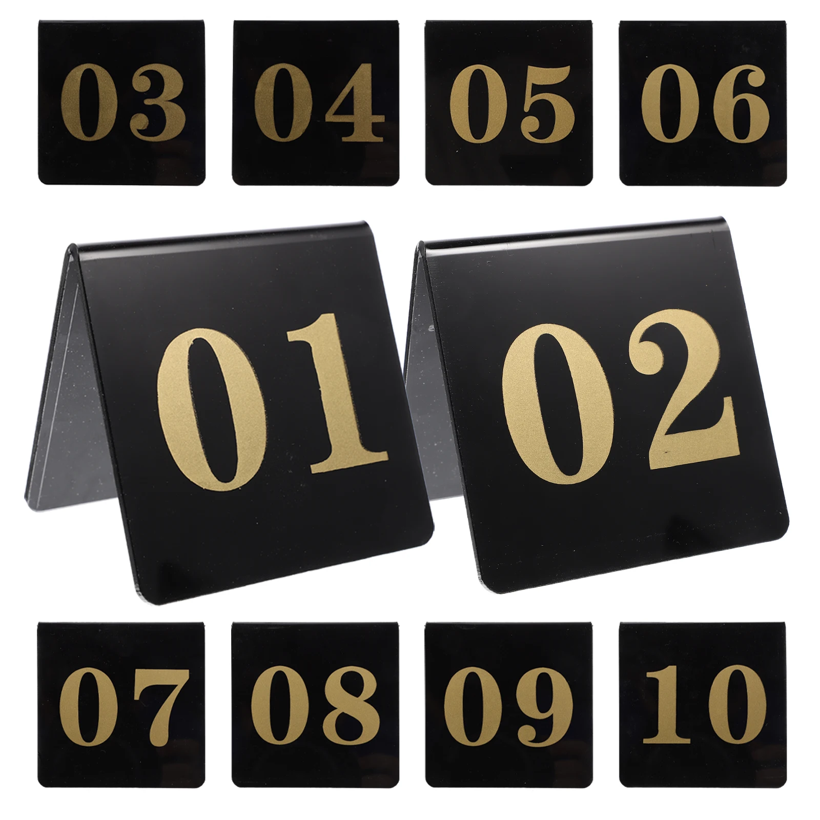 10pcs Acrylic Table Numbers Sign Double Sided Printing Smooth Material Wedding Banquet Seating Signs Party Supplies
10pcs Acrylic Table Numbers Sign Double Sided Printing Smooth Material Wedding Banquet Seating Signs Party Supplies