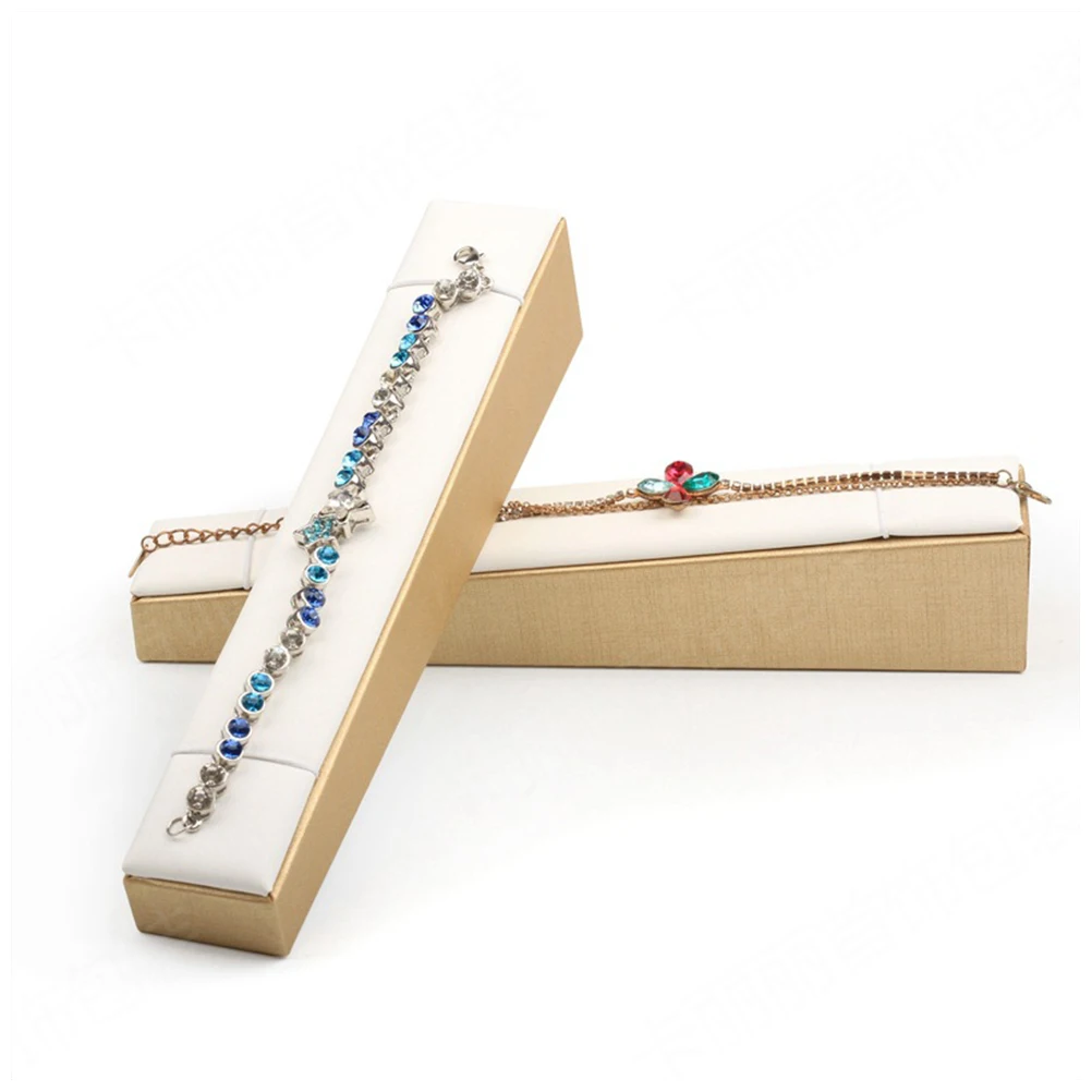 Long Bracelet Storage Holder Wristband Display Stand Jewelry Rack Desktop Container Pu Material Sturdy Construction Easy
Long Bracelet Storage Holder Wristband Display Stand Jewelry Rack Desktop Container Pu Material Sturdy Construction Easy