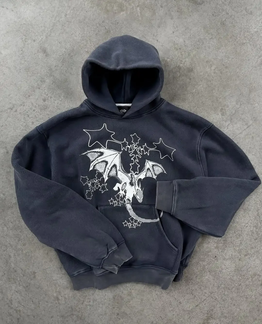 Trendy Y2K Retro Gothic Personality Art Pattern Printed Black Hoodie Men's Street Hip-Hop Casual Loose Sports Cotton Streetwear
Trendy Y2K Retro Gothic Personality Art Pattern Printed Black Hoodie Men's Street Hip-Hop Casual Loose Sports Cotton Streetwear