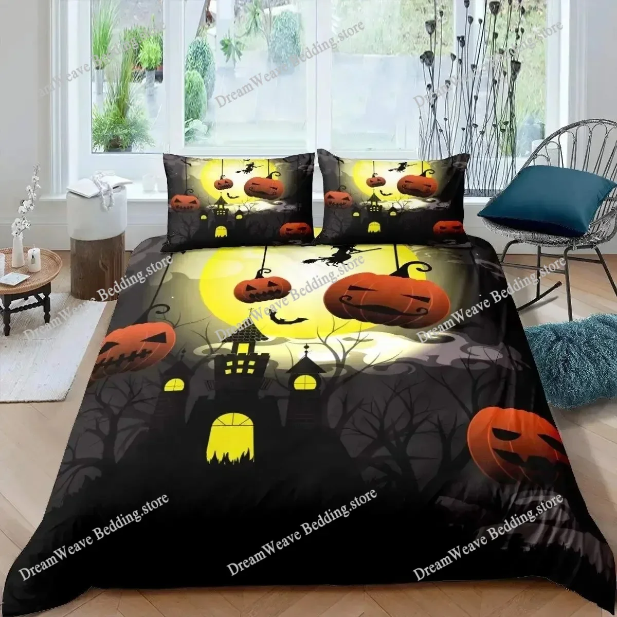 3D Print Duvet Cover Halloween Flying Vampire Pattern Quilt Covers For Children Single Twin Queen King Bedding Set Home Textile
3D Print Duvet Cover Halloween Flying Vampire Pattern Quilt Covers For Children Single Twin Queen King Bedding Set Home Textile