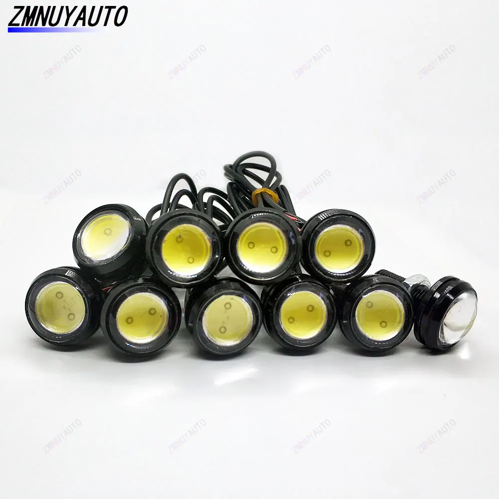 23mm Car Eagle Eye DRL LED Daytime Running Lights Motorcycle Backup Reversing Parking Signal Auto Lamps Car Styling 6000k 12V
23mm Car Eagle Eye DRL LED Daytime Running Lights Motorcycle Backup Reversing Parking Signal Auto Lamps Car Styling 6000k 12V