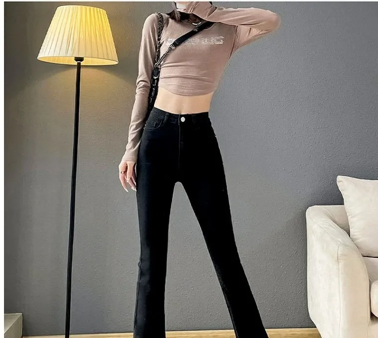 Джинсы Bootcut женские черные старые красочные изношенные сезонные принты повседневные швы на шнуровке школьные против морщин однотонные богемные GF
Джинсы Bootcut женские черные старые красочные изношенные сезонные принты повседневные швы на шнуровке школьные против морщин однотонные богемные GF