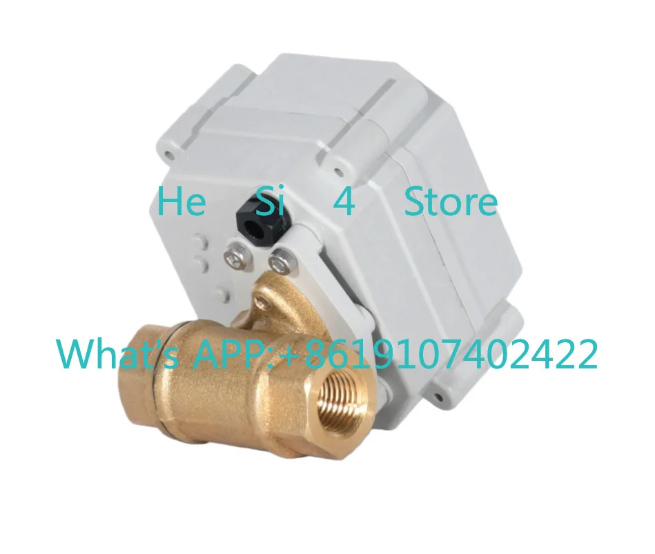 A20-T15-B2-B Brass flashlight integrated electric ball valve, miniature two-way electric valve DN15/20 24V
A20-T15-B2-B Brass flashlight integrated electric ball valve, miniature two-way electric valve DN15/20 24V