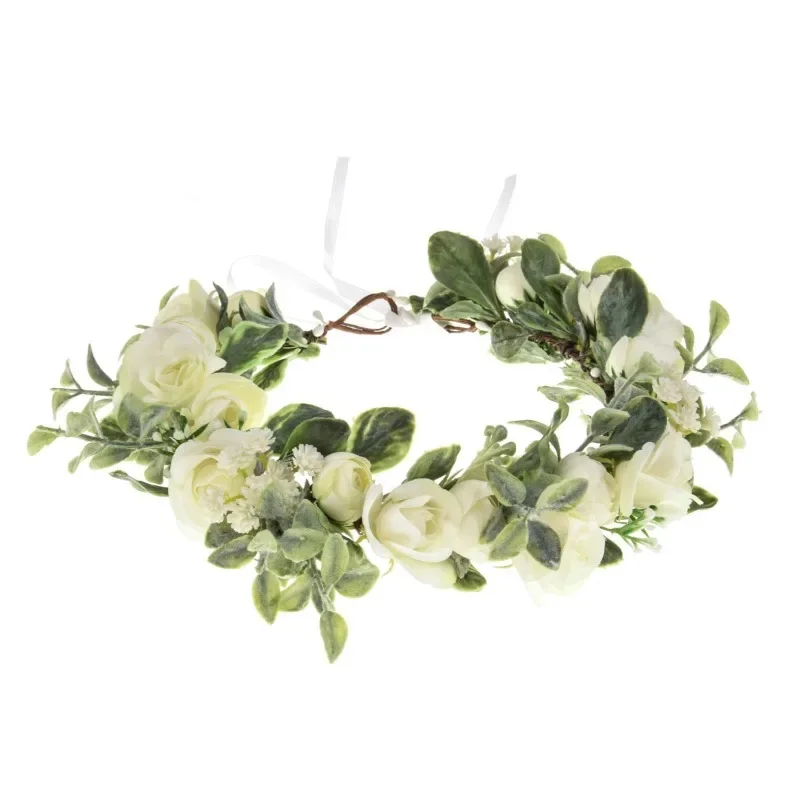 Boho Flower Headband Floral Garland Crown Wedding Festival Party Headpiece Maternity Bridal Halo Photo Prop
Boho Flower Headband Floral Garland Crown Wedding Festival Party Headpiece Maternity Bridal Halo Photo Prop