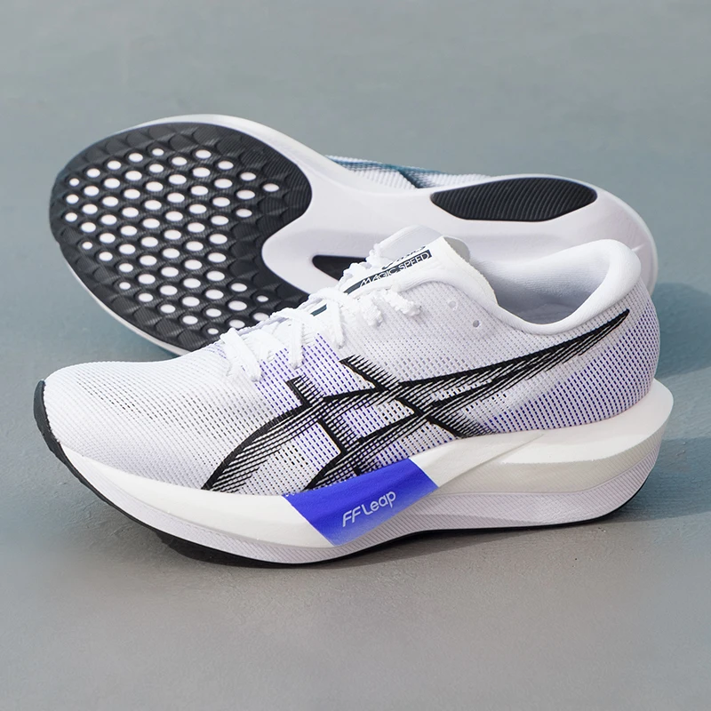 Мужские и женские спортивные кроссовки Asics Magic Speed 5 Racing, амортизирующие кроссовки для бега 1013A183-100
Мужские и женские спортивные кроссовки Asics Magic Speed 5 Racing, амортизирующие кроссовки для бега 1013A183-100