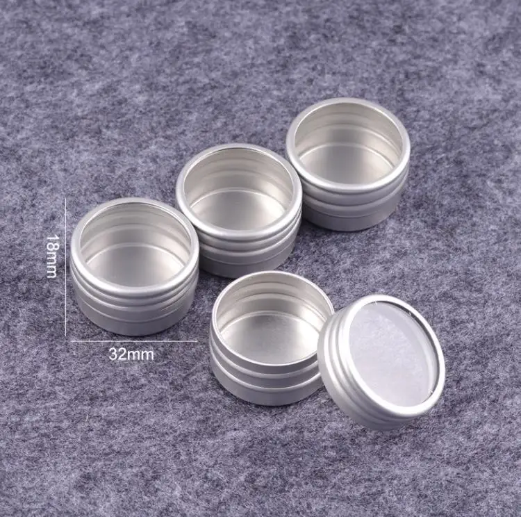 Round 10g Window Aluminum Cosmetic Jar Metal Can for Nails & Crafts - Lightweight Craft Pot Container with Screw Cap Lid SN1844
Round 10g Window Aluminum Cosmetic Jar Metal Can for Nails & Crafts - Lightweight Craft Pot Container with Screw Cap Lid SN1844