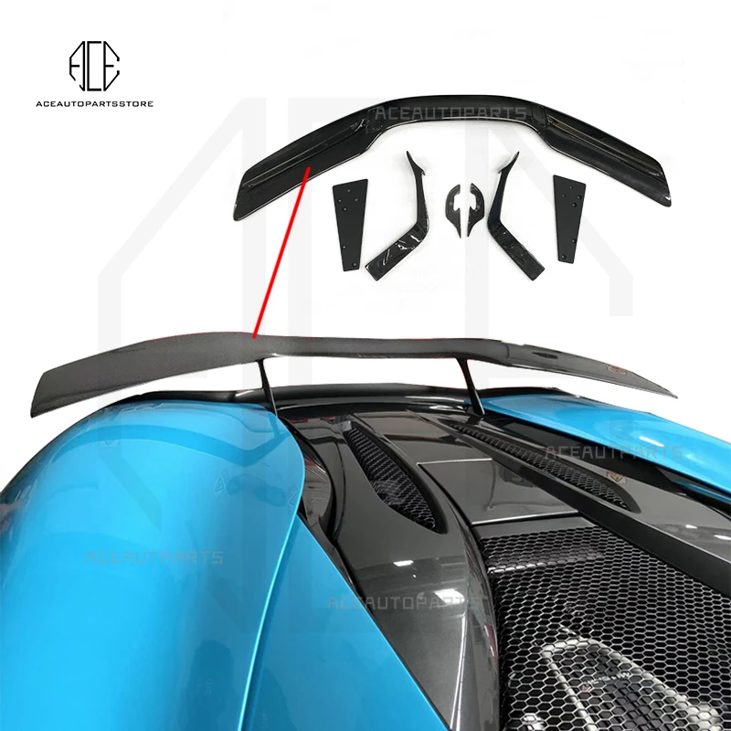 Для McLaren 540 570s 570GT 2016 2017 2018 2019 2020 2021 2022 Высококачественный настоящий сухой спойлер из углеродного волокна на заднее крыло автомобиля, багажник, губа
Для McLaren 540 570s 570GT 2016 2017 2018 2019 2020 2021 2022 Высококачественный настоящий сухой спойлер из углеродного волокна на заднее крыло автомобиля, багажник, губа