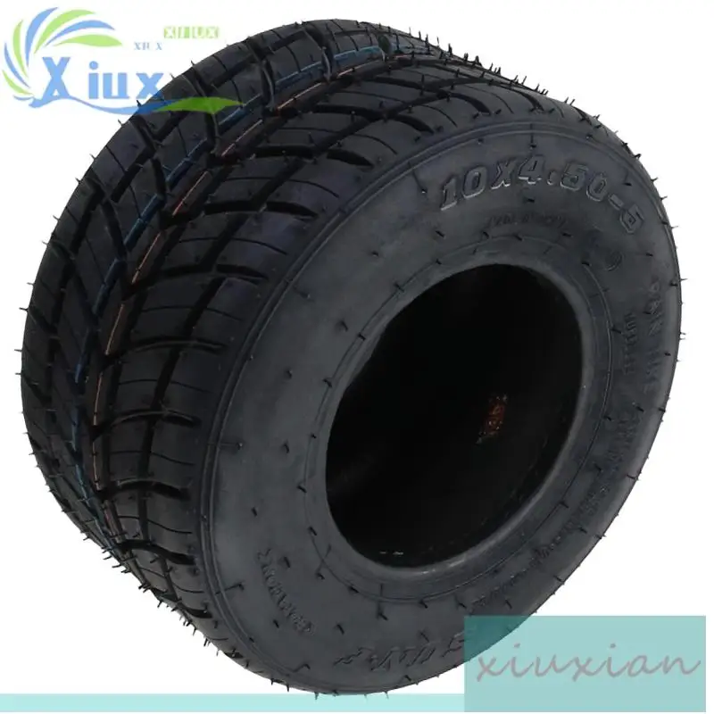 Бескамерная резиновая шина 10x4.50-5 4PR: защита от проколов, вакуумная, для картингов, квадроциклов, UTV, вседорожная шина
Бескамерная резиновая шина 10x4.50-5 4PR: защита от проколов, вакуумная, для картингов, квадроциклов, UTV, вседорожная шина