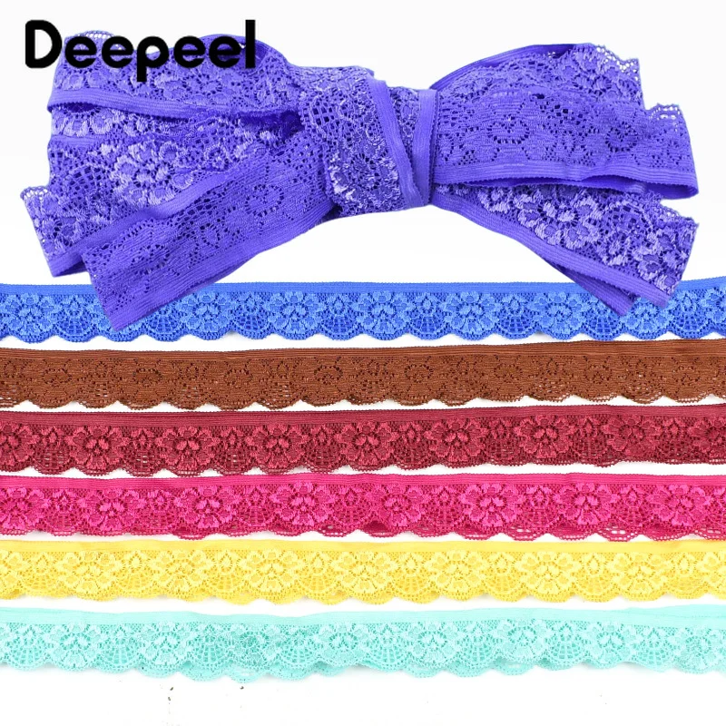 10-30Yards 25mm Nylon Elastic Band Lace Trim Underwear Bra Strap Stretch Tape Clothes Edge Laces Rubber Bands Sewing Accessories
10-30Yards 25mm Nylon Elastic Band Lace Trim Underwear Bra Strap Stretch Tape Clothes Edge Laces Rubber Bands Sewing Accessories