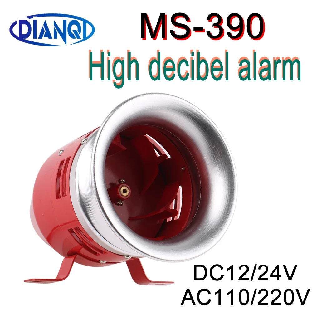 AC220V110V DC12V24V Red Mini Metal Motor Siren Industrial Fire Alarm Sound Electrical Guard Against Theft MS-390 Horn Driven
AC220V110V DC12V24V Red Mini Metal Motor Siren Industrial Fire Alarm Sound Electrical Guard Against Theft MS-390 Horn Driven