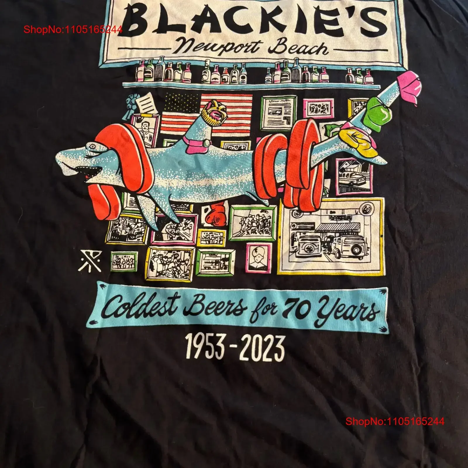 Roark brand T Shirt new w tags Blackie's 70 years of beer black beach summer vintage Washed Stylish designer clothes Versatile
Roark brand T Shirt new w tags Blackie's 70 years of beer black beach summer vintage Washed Stylish designer clothes Versatile