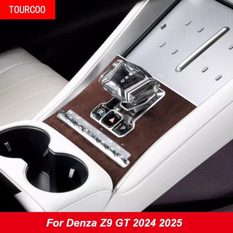 For Denza Z9 GT 2024 2025 Central Control Gear Shift Panel Suede Protective Sticker Alcantara Interior Accessories
For Denza Z9 GT 2024 2025 Central Control Gear Shift Panel Suede Protective Sticker Alcantara Interior Accessories
