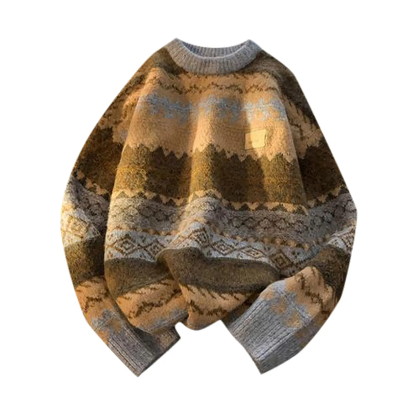 Sweater For Men Striped Retro Autumn Winter Vintage Sweater Round Neck Pullover Knitted Blouse Outerwear Vintage Knit Shirt
Sweater For Men Striped Retro Autumn Winter Vintage Sweater Round Neck Pullover Knitted Blouse Outerwear Vintage Knit Shirt