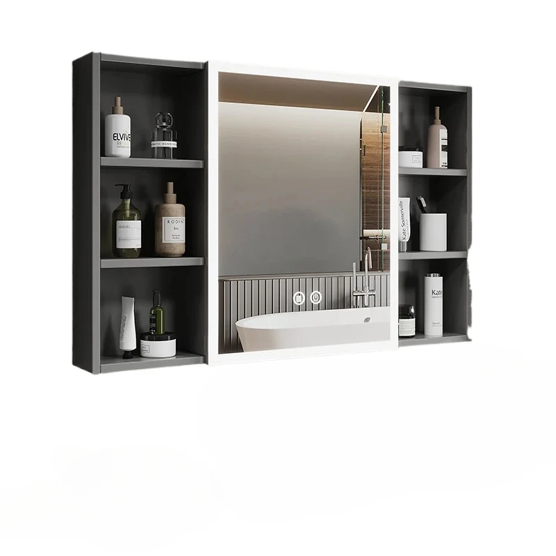 Space Aluminum Smart Bathroom Mirror Wall-mounted Make Up Vanity Storage Mirror Cabinet Shelves Home Furniture
Space Aluminum Smart Bathroom Mirror Wall-mounted Make Up Vanity Storage Mirror Cabinet Shelves Home Furniture