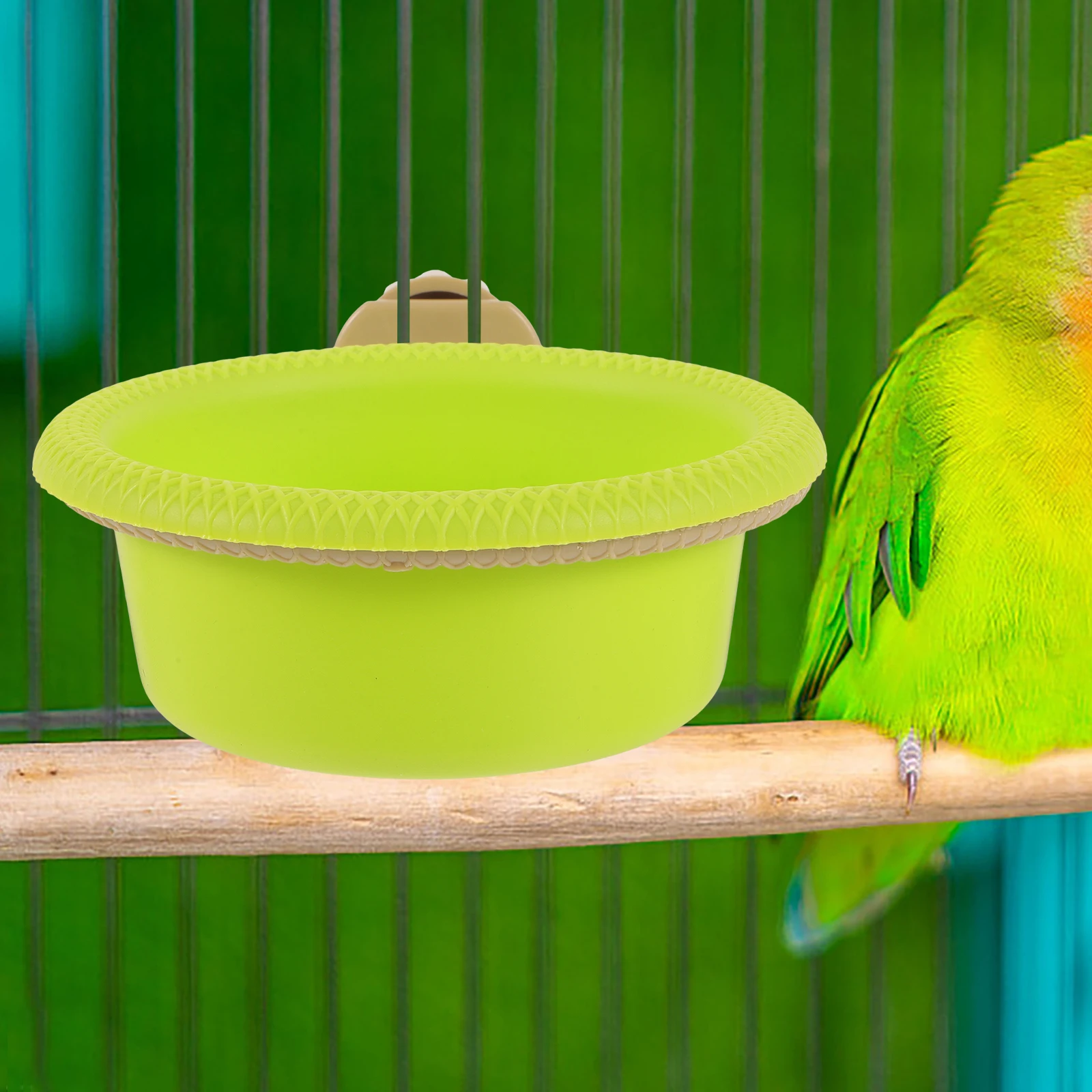 Plastic Bird Bath Basin for Cage Storage Stand Bathing Tub Small Birds Parakeets Parrots Budgies Compact Design Easy
Plastic Bird Bath Basin for Cage Storage Stand Bathing Tub Small Birds Parakeets Parrots Budgies Compact Design Easy