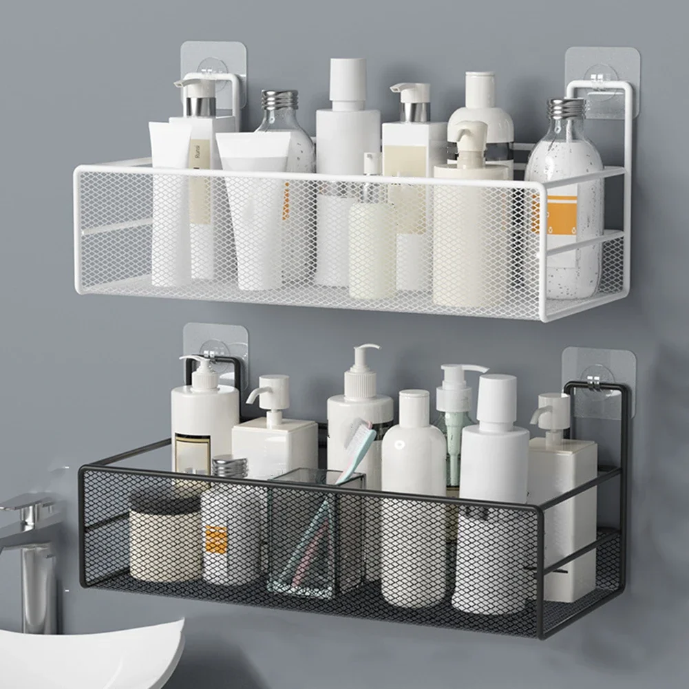 Punch-free Bathroom Self-stickers Rack Bathroom Shelf Toilet Space Storage Hang Basket Rack Bathroom Organizer Hang On The Wall
Punch-free Bathroom Self-stickers Rack Bathroom Shelf Toilet Space Storage Hang Basket Rack Bathroom Organizer Hang On The Wall