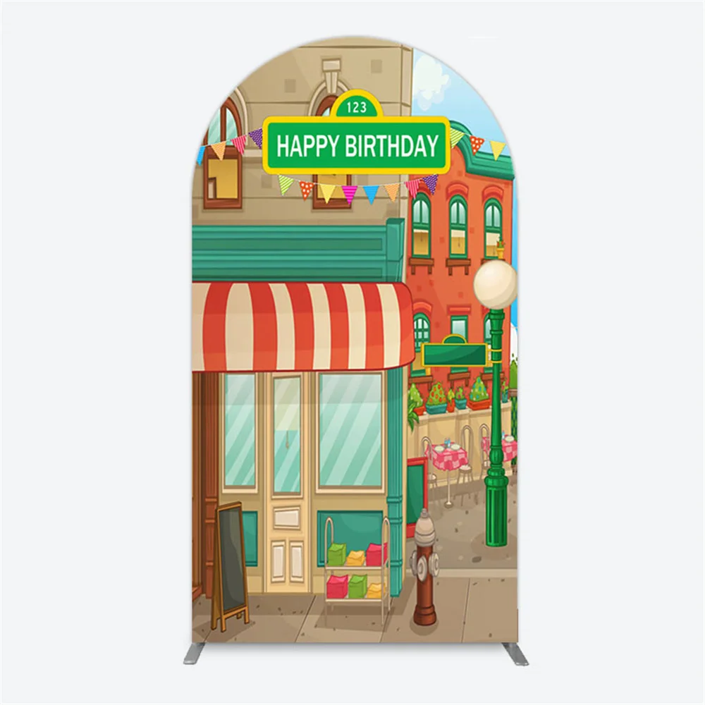 Vintage Old Town Street Happy Birthday Colorful European Cityscape Photo Booth Background for Party Decor Arch Backdrop
Vintage Old Town Street Happy Birthday Colorful European Cityscape Photo Booth Background for Party Decor Arch Backdrop