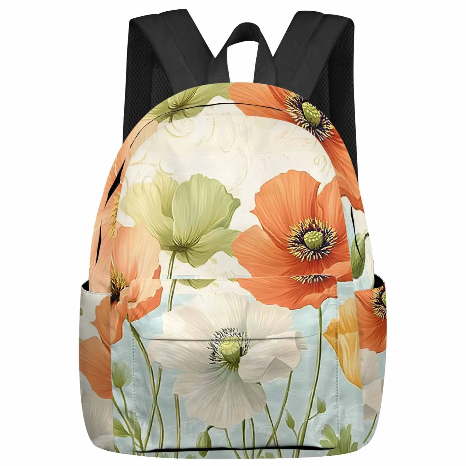 Vintage Poppies Flowers Backpack School Bags for Teenagers Students Laptop Bag Women's Casual Travel Backpack
Vintage Poppies Flowers Backpack School Bags for Teenagers Students Laptop Bag Women's Casual Travel Backpack