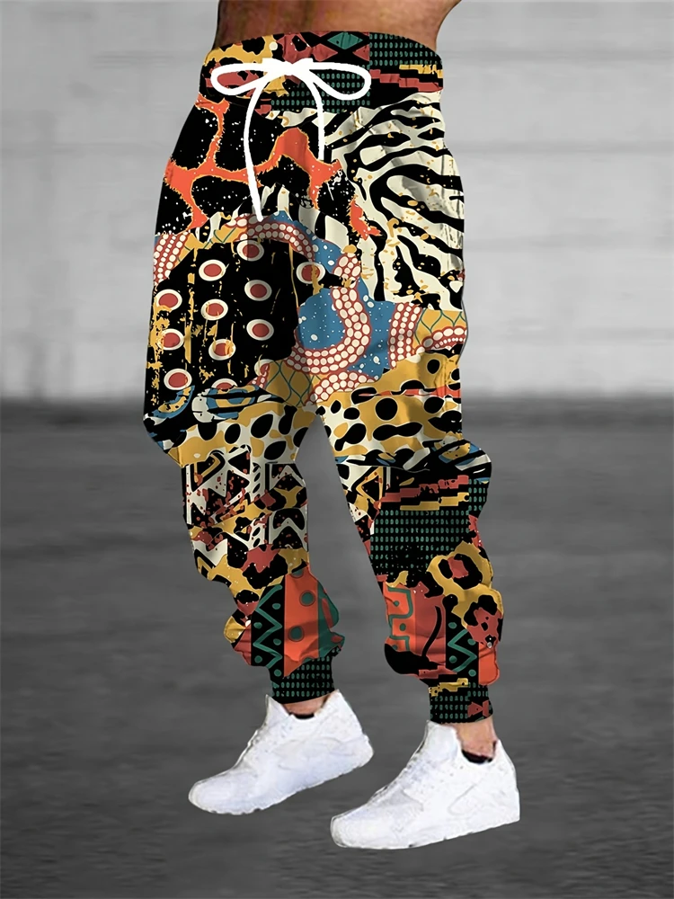 Модные мужские повседневные брюки с принтом граффити, дизайнерские брюки свободного покроя с манжетами, стильная уличная одежда, удобные брюки 
Модные мужские повседневные брюки с принтом граффити, дизайнерские брюки свободного покроя с манжетами, стильная уличная одежда, удобные брюки