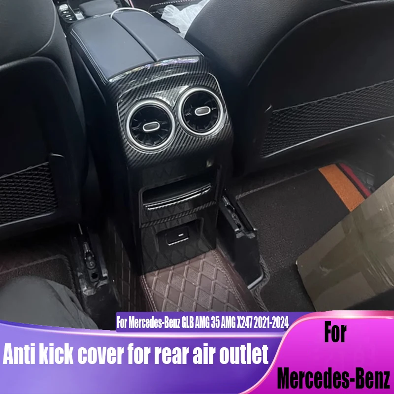 For Mercedes-Benz GLB AMG 35 AMG X247 2021-2024 anti kick cover for rear air outlet automotive interior decoration products
For Mercedes-Benz GLB AMG 35 AMG X247 2021-2024 anti kick cover for rear air outlet automotive interior decoration products