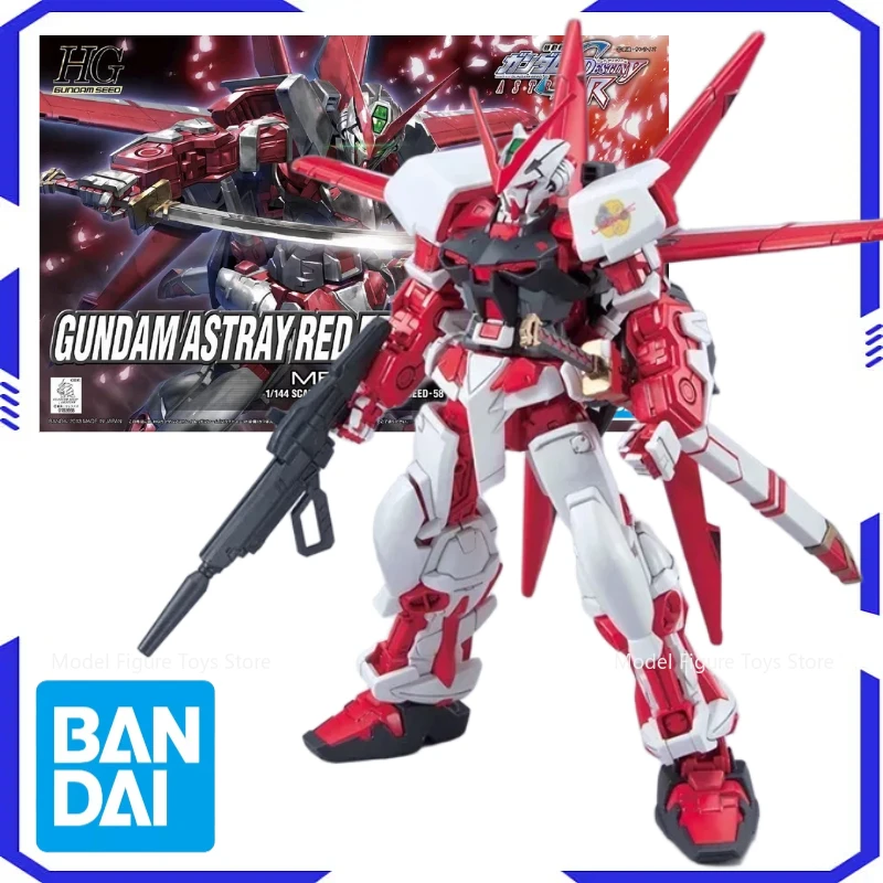 Bandai gundam 1/144 HG-MBF-P02-Gundam Astray Red Frame Kit Anime Warrior Component Model Anime Character Toy Boy Holiday Gift
Bandai gundam 1/144 HG-MBF-P02-Gundam Astray Red Frame Kit Anime Warrior Component Model Anime Character Toy Boy Holiday Gift
