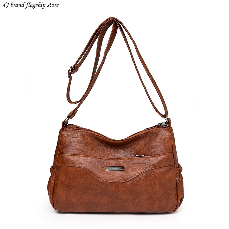 XJ New women's bag, large capacity crossbody bag, casual mom bag, versatile shoulder bag, PU soft leather shoulder bag
XJ New women's bag, large capacity crossbody bag, casual mom bag, versatile shoulder bag, PU soft leather shoulder bag