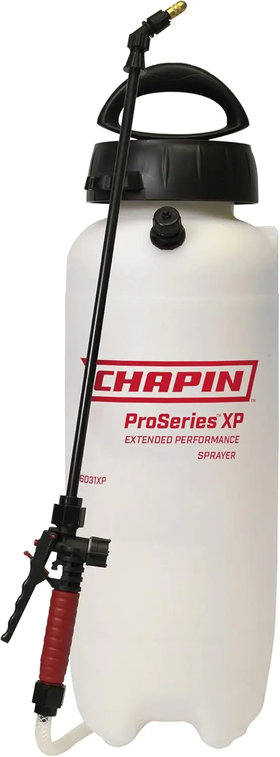 3-Gallon Poly Sprayer for Fertilizer, Weed Killers and Pesticides with Translucent Tank
3-Gallon Poly Sprayer for Fertilizer, Weed Killers and Pesticides with Translucent Tank