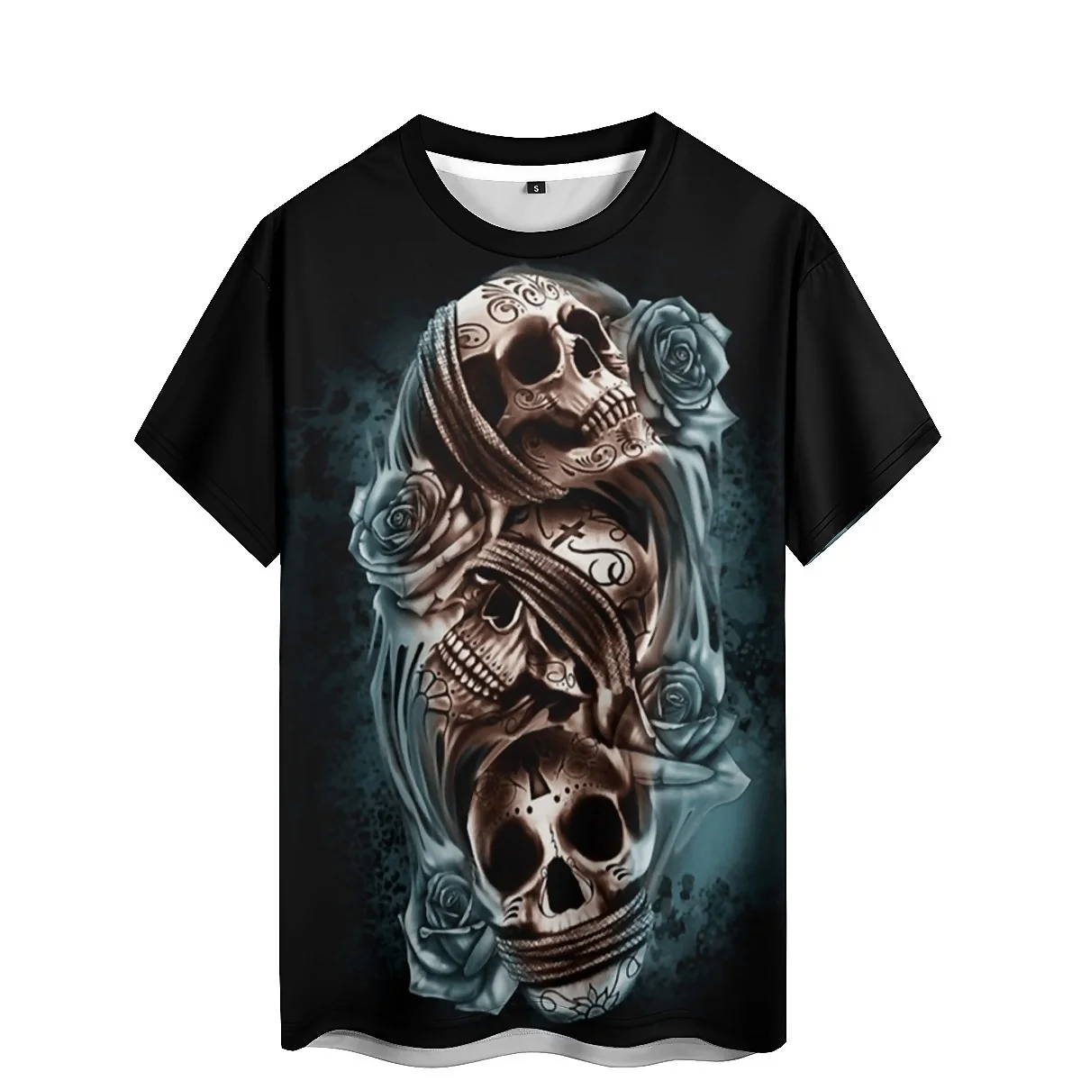 Men's Versatile Fashion Outdoor Sports 3D Printed Short-Sleeve T-Shirt - Crew Neck, Smooth Fabric
Men's Versatile Fashion Outdoor Sports 3D Printed Short-Sleeve T-Shirt - Crew Neck, Smooth Fabric