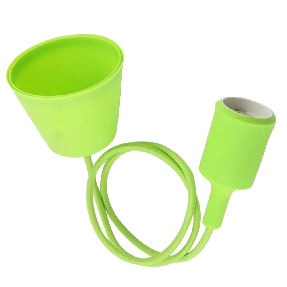 Silicone Hanging Lamp Holder with E27 Base LED Light Socket for Kitchens Dining Rooms Living Rooms Corridor Bars Restaurants (Li
Silicone Hanging Lamp Holder with E27 Base LED Light Socket for Kitchens Dining Rooms Living Rooms Corridor Bars Restaurants (Li