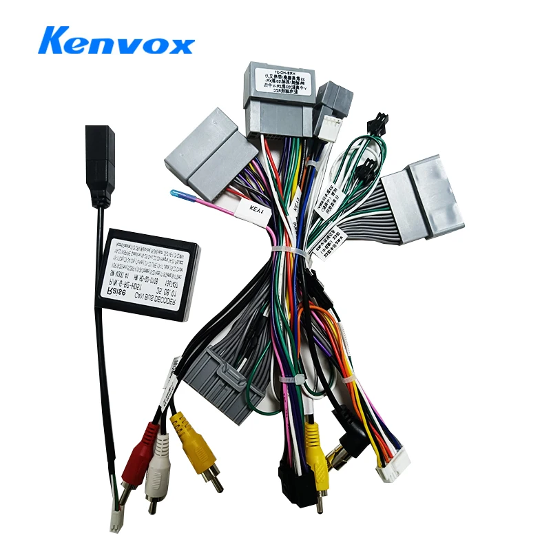 KENVOX Canbus Box декодер 16-контактный автомобильный жгут проводов Android для Honda Odyssey Elysion Integra Crider Civic CRV ISO кабельный адаптер
KENVOX Canbus Box декодер 16-контактный автомобильный жгут проводов Android для Honda Odyssey Elysion Integra Crider Civic CRV ISO кабельный адаптер