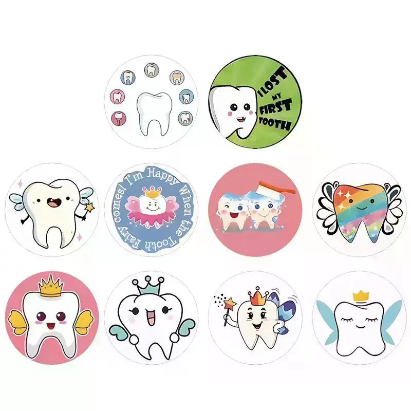 500pcs/Roll Dental Stickers Cartoon Decoration Tooth Shaped Sticker Label Sticker Dental Supplies Dentistry Dental Clinic Decals
500pcs/Roll Dental Stickers Cartoon Decoration Tooth Shaped Sticker Label Sticker Dental Supplies Dentistry Dental Clinic Decals