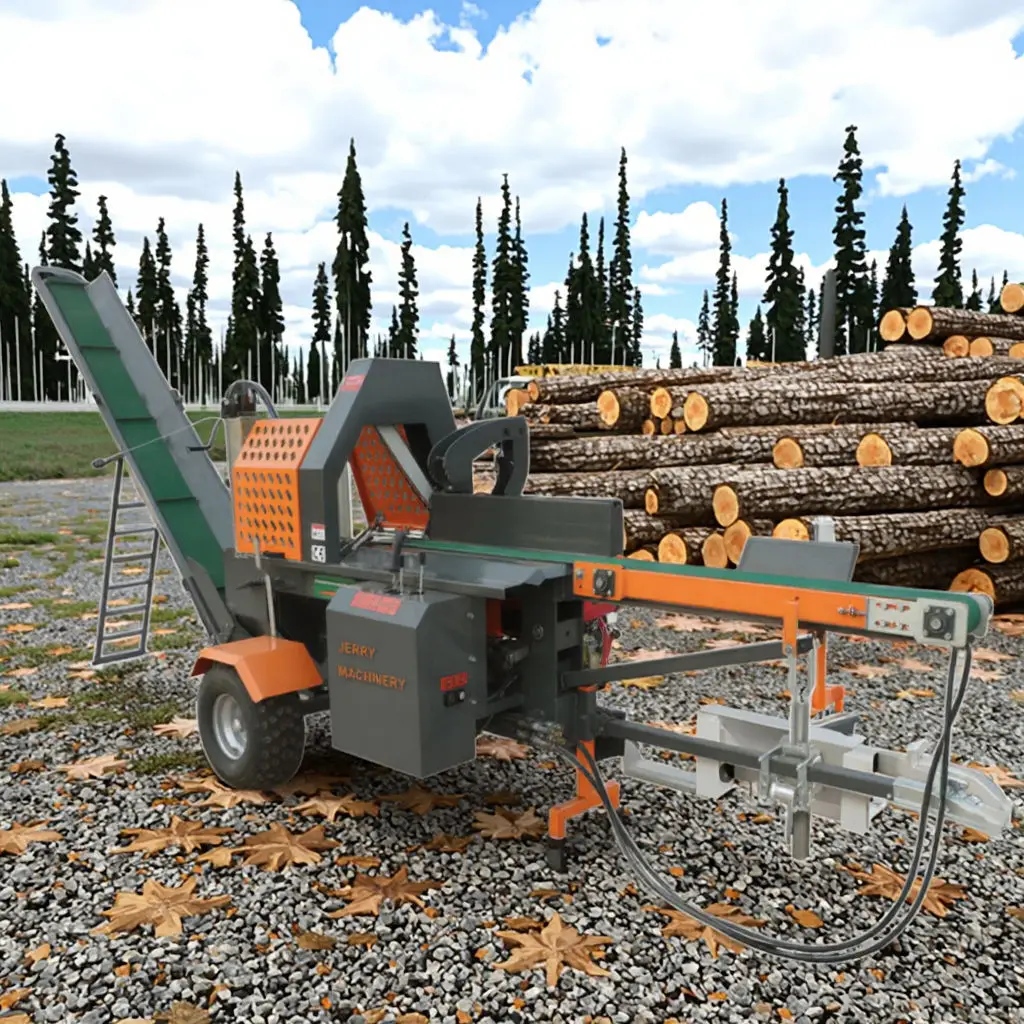 Factory Price 25T Multi Functional Wood Splitter Affordable Log Processor for Sale
Factory Price 25T Multi Functional Wood Splitter Affordable Log Processor for Sale