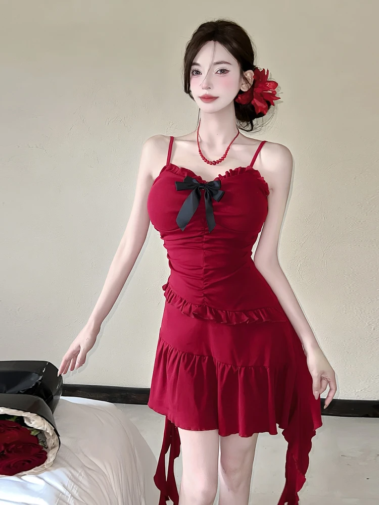 Sexy Spicy Girl Retro Asymmetrical Sash Long Sleeve Sun Protection Dress And Cardigan Set Women's Fashion Summer Outfit
Sexy Spicy Girl Retro Asymmetrical Sash Long Sleeve Sun Protection Dress And Cardigan Set Women's Fashion Summer Outfit
