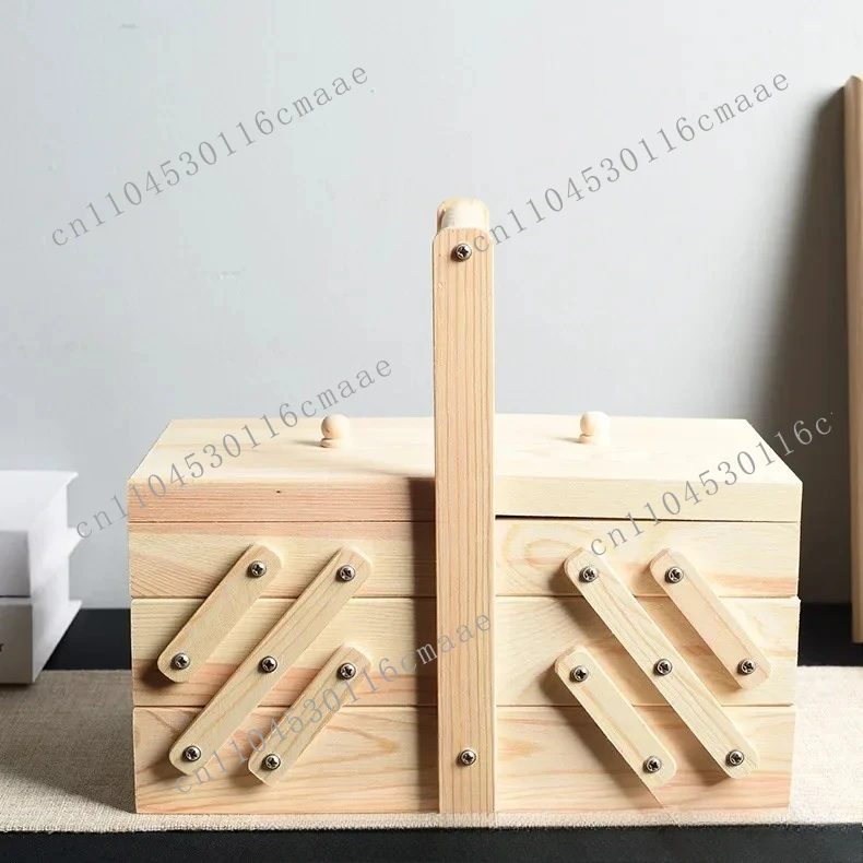 New Wooden Sewing Box, Jewelry Storage Box, Storage Box for Household Use
New Wooden Sewing Box, Jewelry Storage Box, Storage Box for Household Use