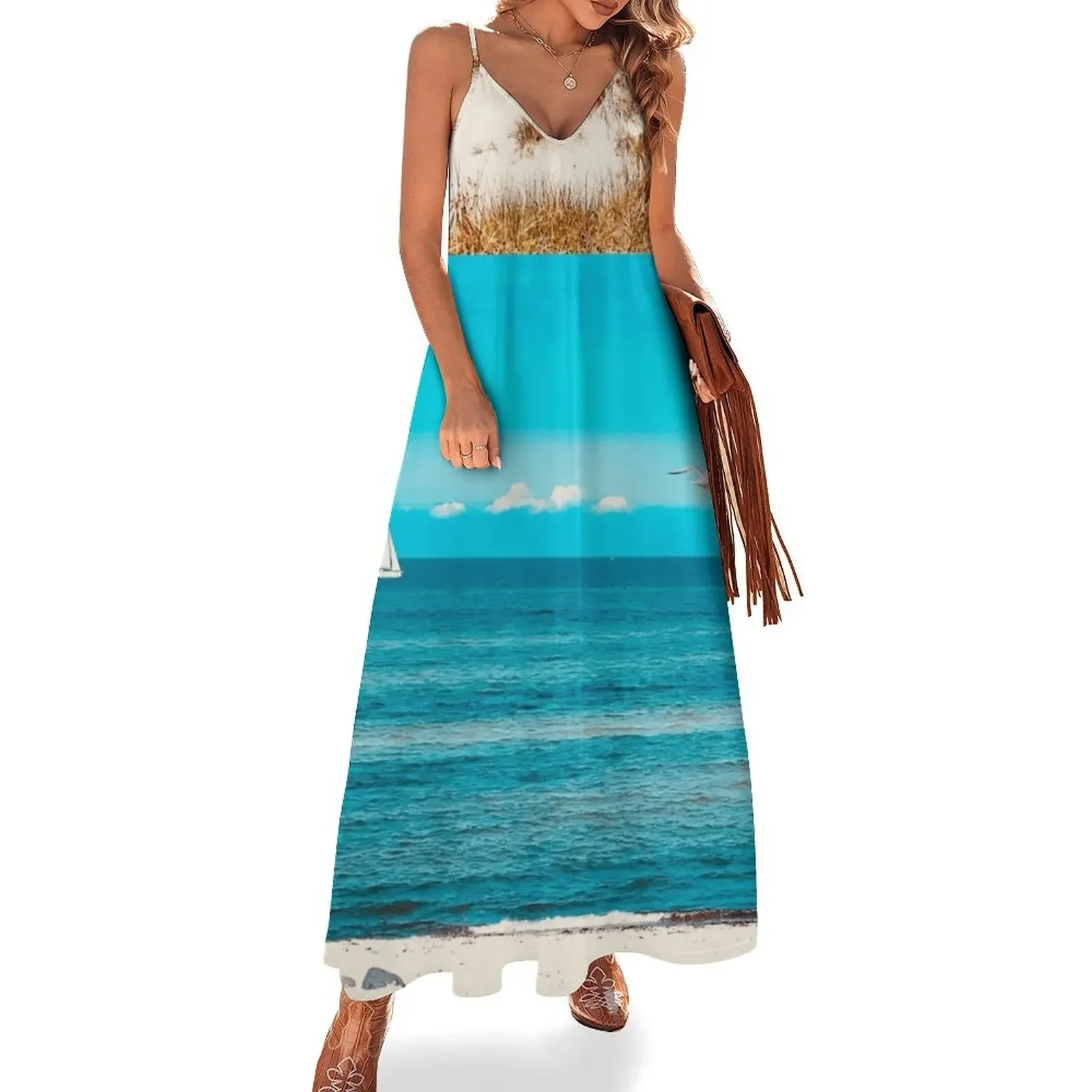 Heavenly Baltic Sea No. 2 Sleeveless Dress prom dresses 2025 summer women's suit
Heavenly Baltic Sea No. 2 Sleeveless Dress prom dresses 2025 summer women's suit