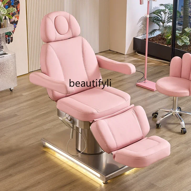 CC Beauty salon electric beauty bed massage lifting multi-function folding bed high-end tattoo bed
CC Beauty salon electric beauty bed massage lifting multi-function folding bed high-end tattoo bed