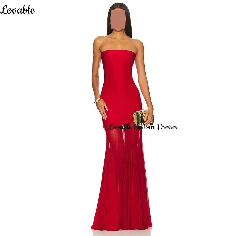 Customized فساتين سهرة A-Line Strapless Floor-Length Ruffle Luxury Evening Dresses Sleeveless Zipper Up Lining Dresses
Customized فساتين سهرة A-Line Strapless Floor-Length Ruffle Luxury Evening Dresses Sleeveless Zipper Up Lining Dresses