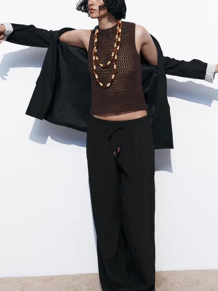 Ele Faionable Women's Suit Jaet Open Front Roll Sve New Summer 2024 Polyester Versatile Sle Nine Sve Length
Ele Faionable Women's Suit Jaet Open Front Roll Sve New Summer 2024 Polyester Versatile Sle Nine Sve Length