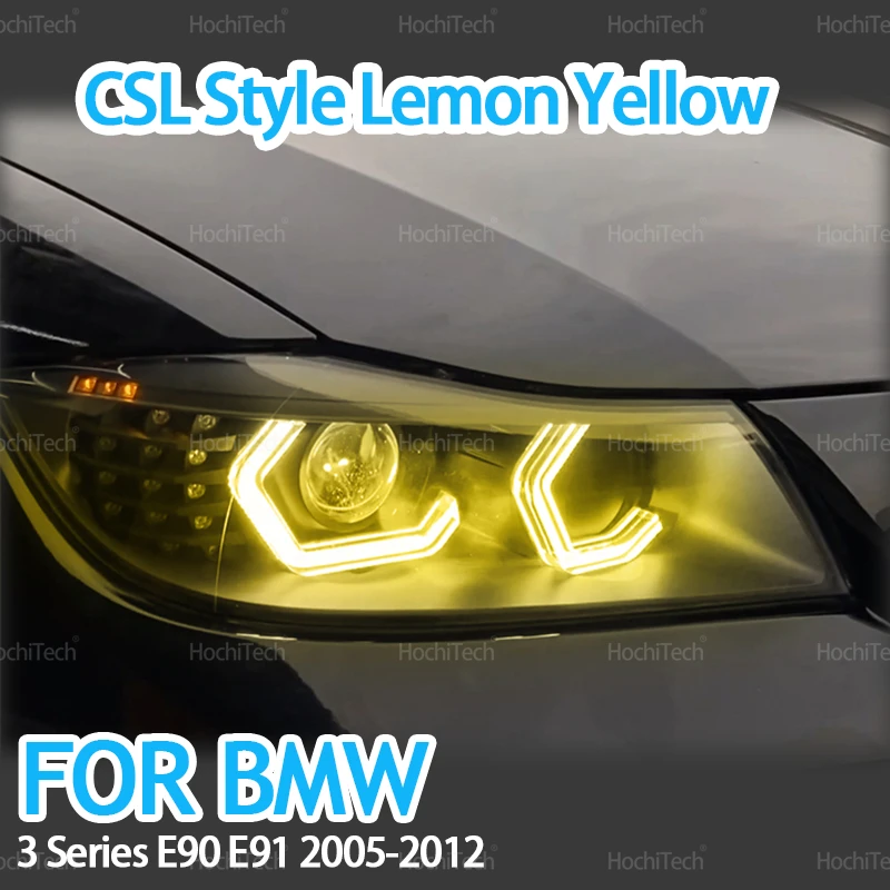 Лимонно-желтый цвет DRL Ультра яркий CS CSL M4 Style LED Angel Eyes Kit Ring Белые лампы для BMW 3 серии E90 E91 2005-2012
Лимонно-желтый цвет DRL Ультра яркий CS CSL M4 Style LED Angel Eyes Kit Ring Белые лампы для BMW 3 серии E90 E91 2005-2012