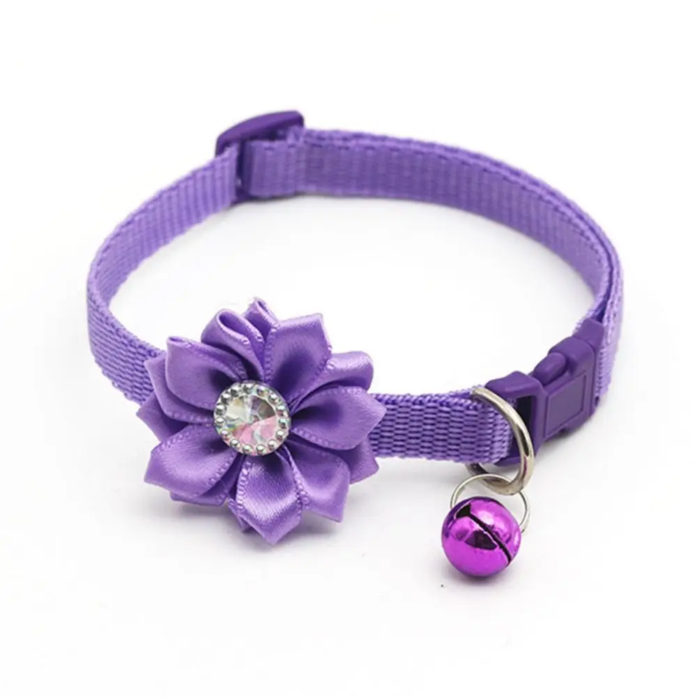 Multi-color Adjustable Pet Bell Flower Collar Small With Flower Bells Cat Flower Necklace Cute Dog Neck Ring Pet Party
Multi-color Adjustable Pet Bell Flower Collar Small With Flower Bells Cat Flower Necklace Cute Dog Neck Ring Pet Party