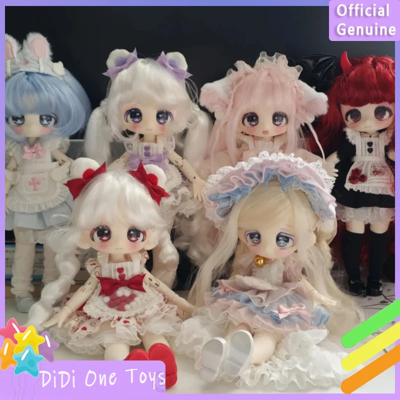Genuine Sugary Window 3-head-on-1/6 Body Rooted Hair BJD Blind Box Articulated Collectible Doll Desktop Ornament Trendy Toy
Genuine Sugary Window 3-head-on-1/6 Body Rooted Hair BJD Blind Box Articulated Collectible Doll Desktop Ornament Trendy Toy