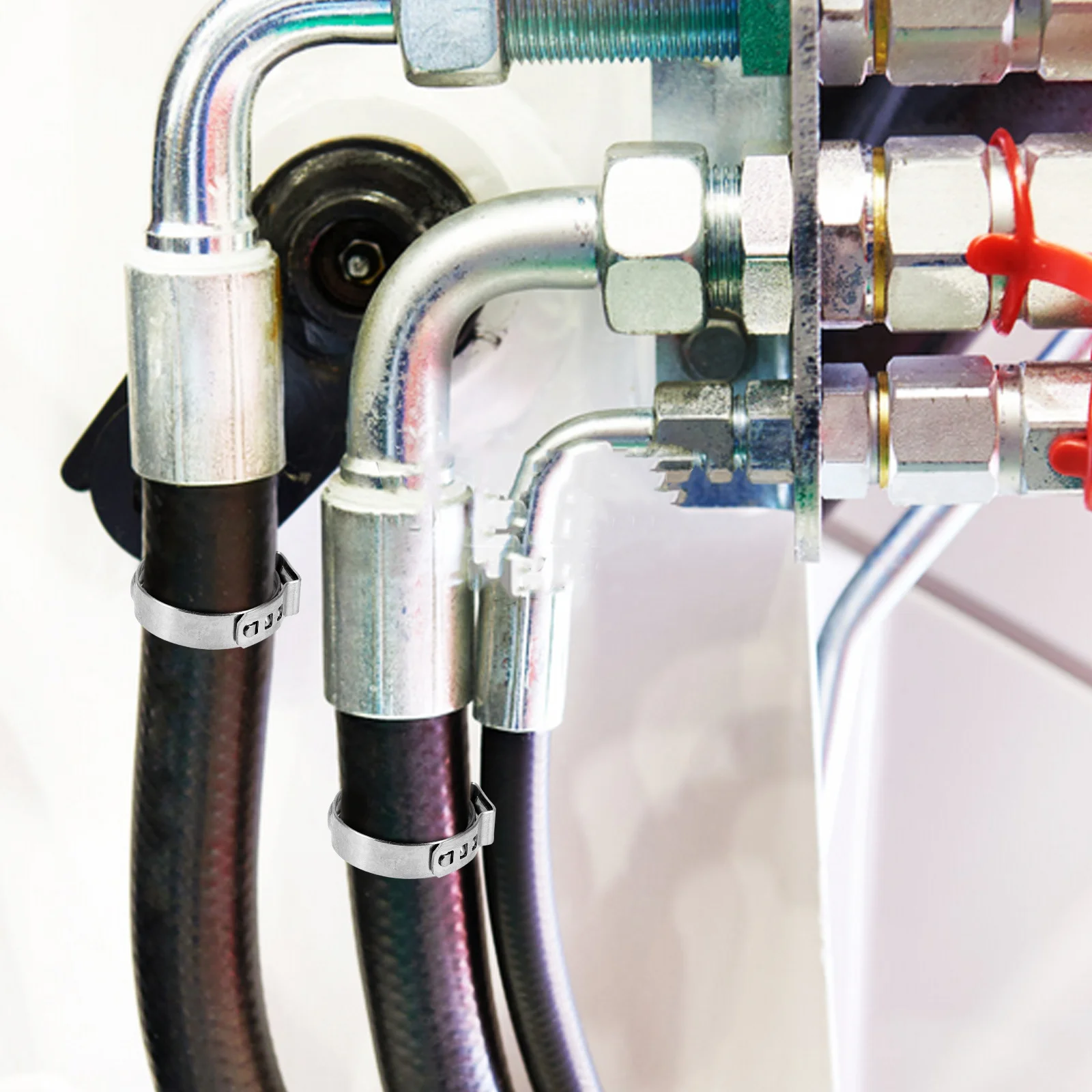 50 шт., зажим с одним ухом из нержавеющей стали, сверхмощные обжимные кольца для шланга диаметром 20,3-23,5 мм, подходит для автомобилей
50 шт., зажим с одним ухом из нержавеющей стали, сверхмощные обжимные кольца для шланга диаметром 20,3-23,5 мм, подходит для автомобилей