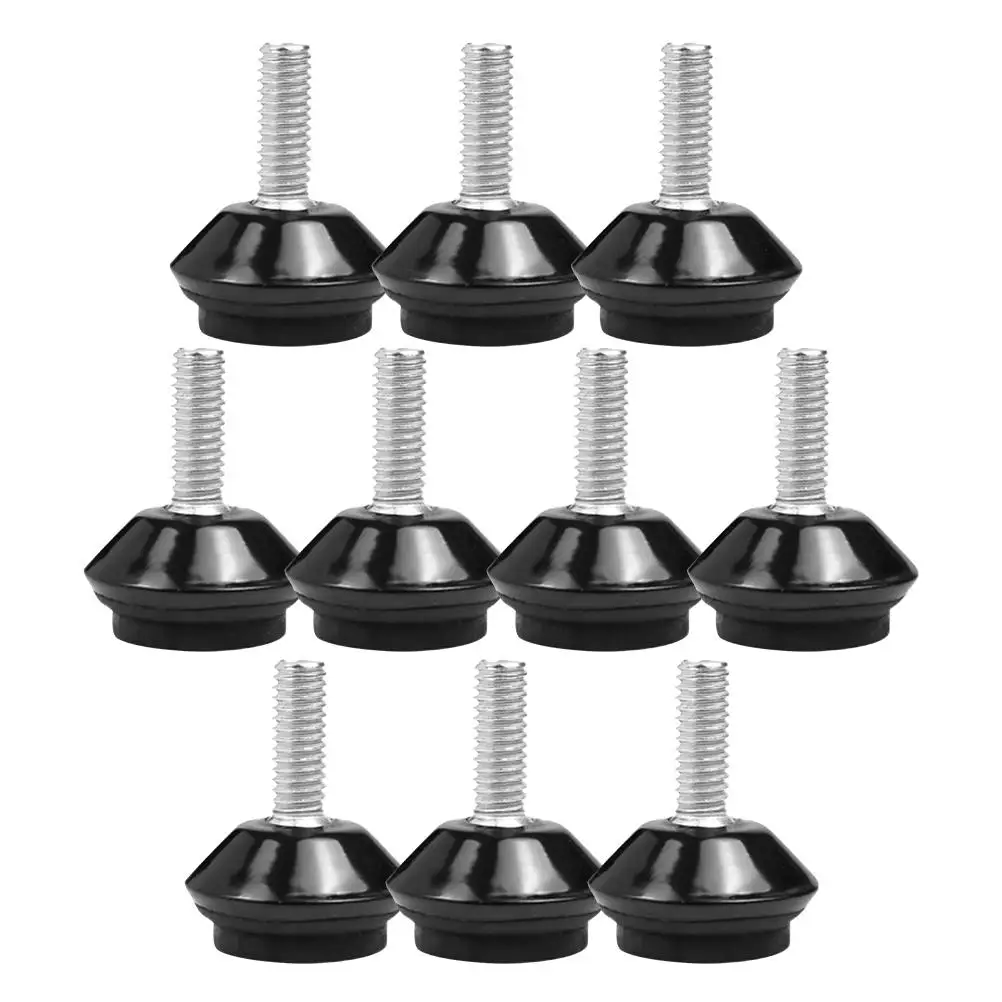 10pcs Furniture Feet Pads 25M6 Stainless Steel Adjustable Swivel Chair Table Sofa Legs Black Wide Application Protective
10pcs Furniture Feet Pads 25M6 Stainless Steel Adjustable Swivel Chair Table Sofa Legs Black Wide Application Protective